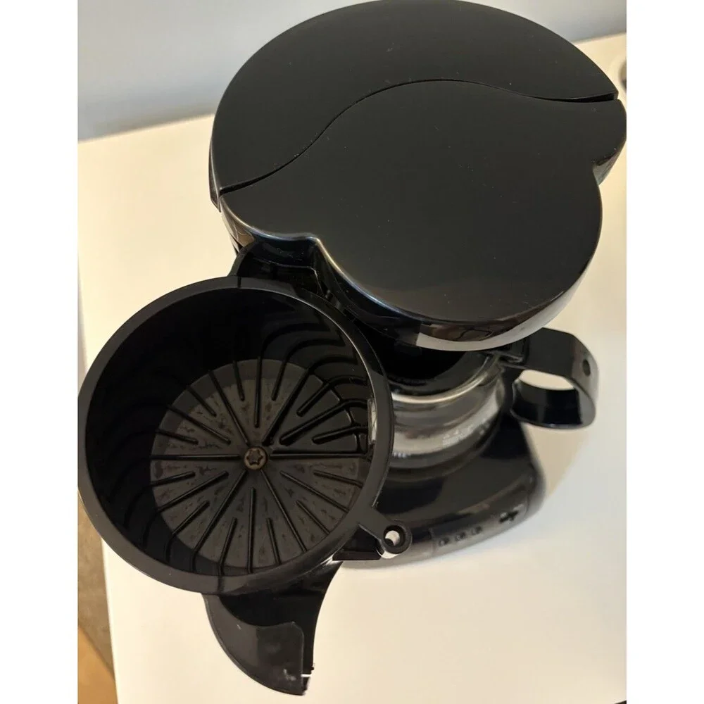 Mr. Coffee NLX5 4 Cup Programable Coffee Maker 650 Watts Sunbeam Black TESTED